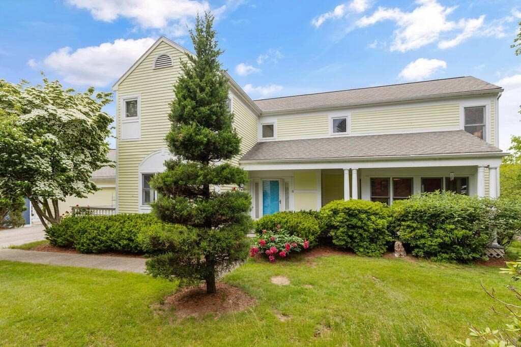 6 Pear Tree Drive Canton, MA 02021 - Photo 22 of 33 a front view of house with yard and green space