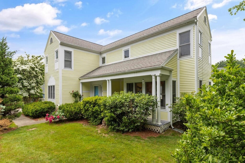 6 Pear Tree Drive Canton, MA 02021 - Photo 23 of 33 a front view of house with yard and green space
