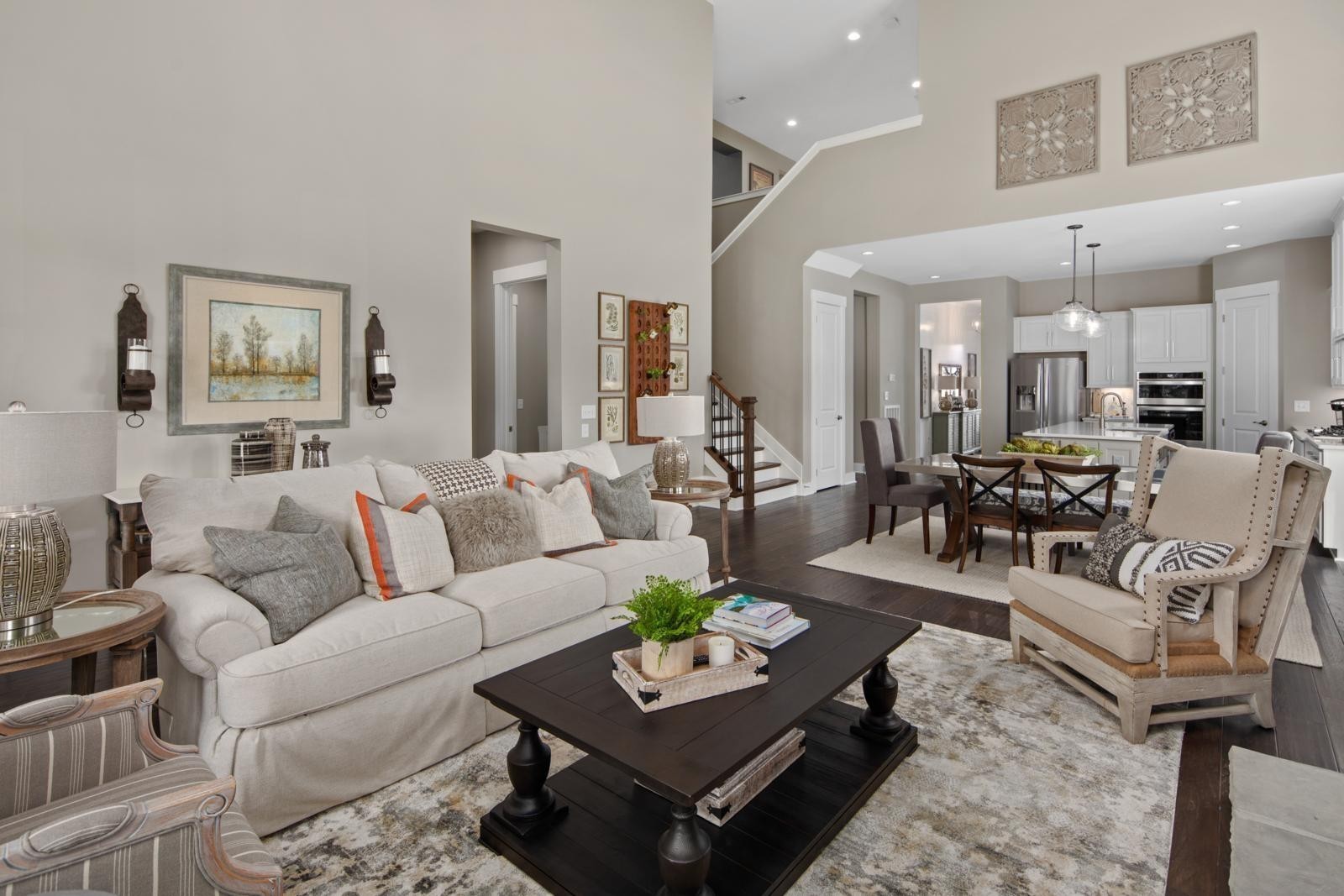 4203 Birmingham Road Lebanon, TN 37090 - Photo 20 of 55 a living room with furniture a rug and a painting on the wall