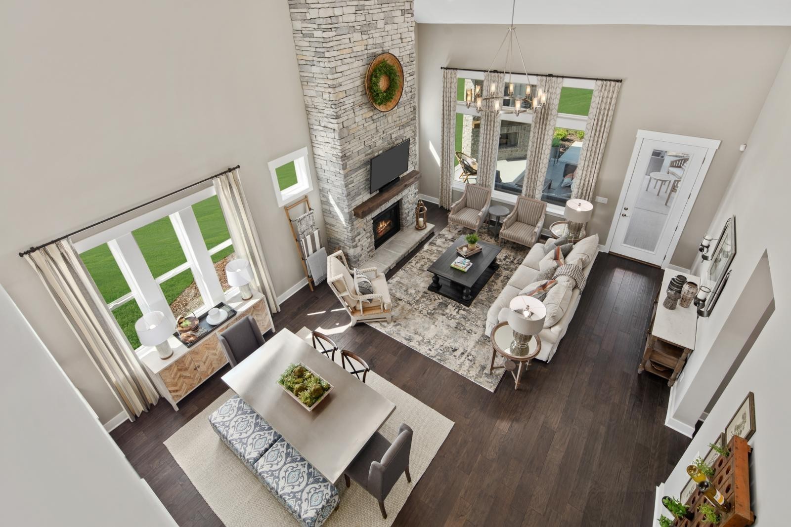 4203 Birmingham Road Lebanon, TN 37090 - Photo 23 of 55 a living room with furniture and a fireplace