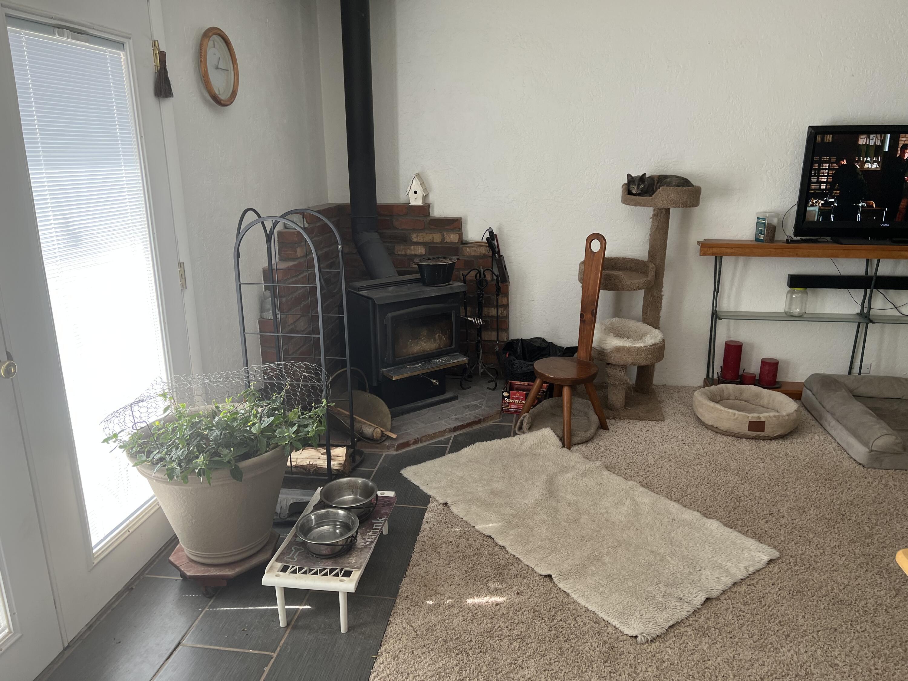 4945 Rim Wood Road Pine, AZ 85544 - Photo 10 of 26 a room with furniture and a potted plant
