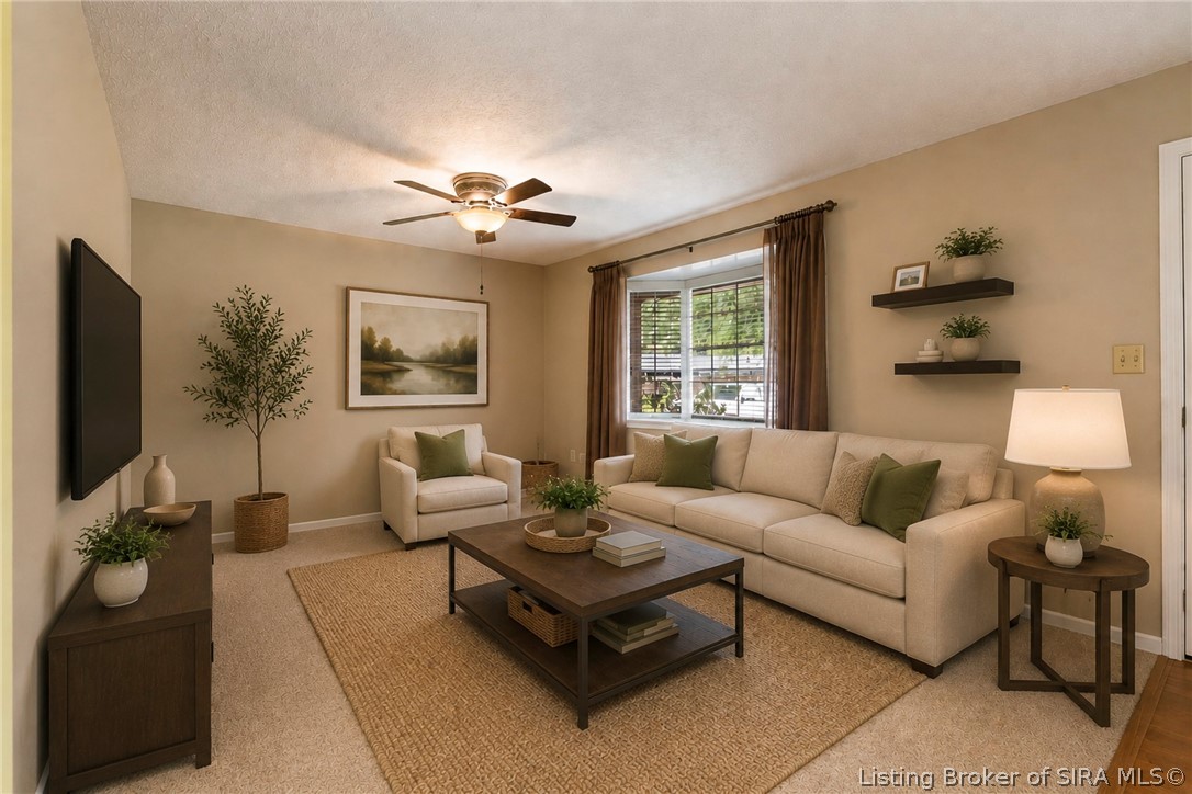 405 Hemlock Road Jeffersonville, IN 47130 - Photo 20 of 48 Living Room - Virtually Staged