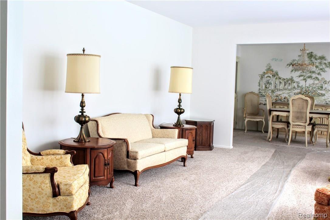 5320 Farrand Road Clio, MI 48420 - Photo 6 of 55 Formal living flows into formal dining room