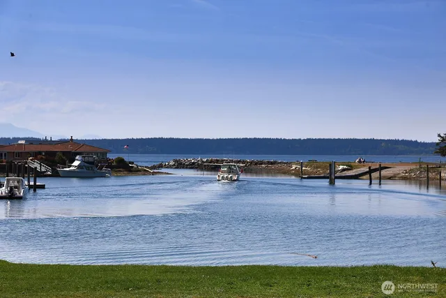 a view of a water fountain