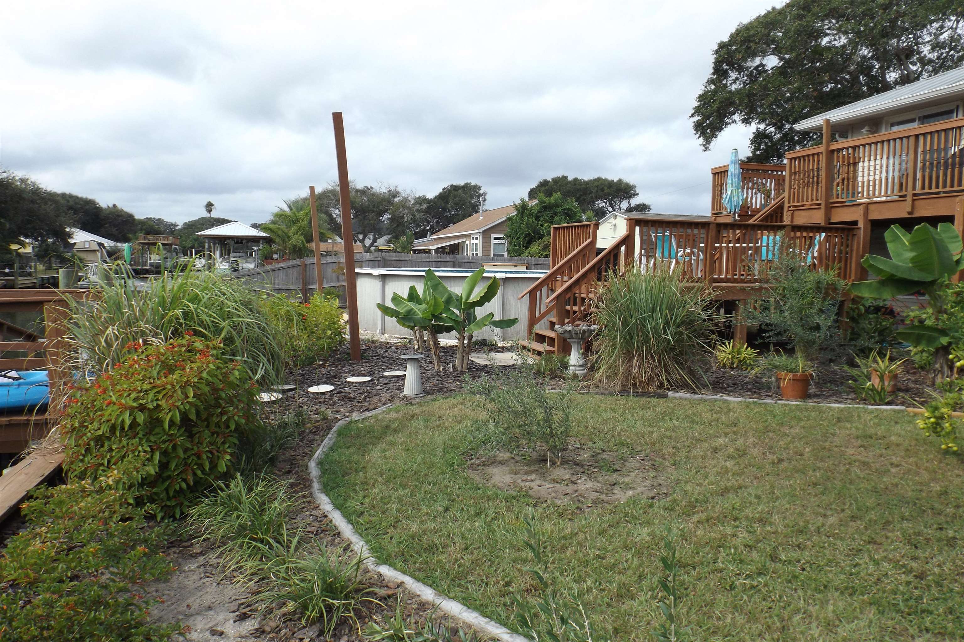 237 Villa Verda Road St. Augustine, FL 32080 - Photo 44 of 48 a view of a garden