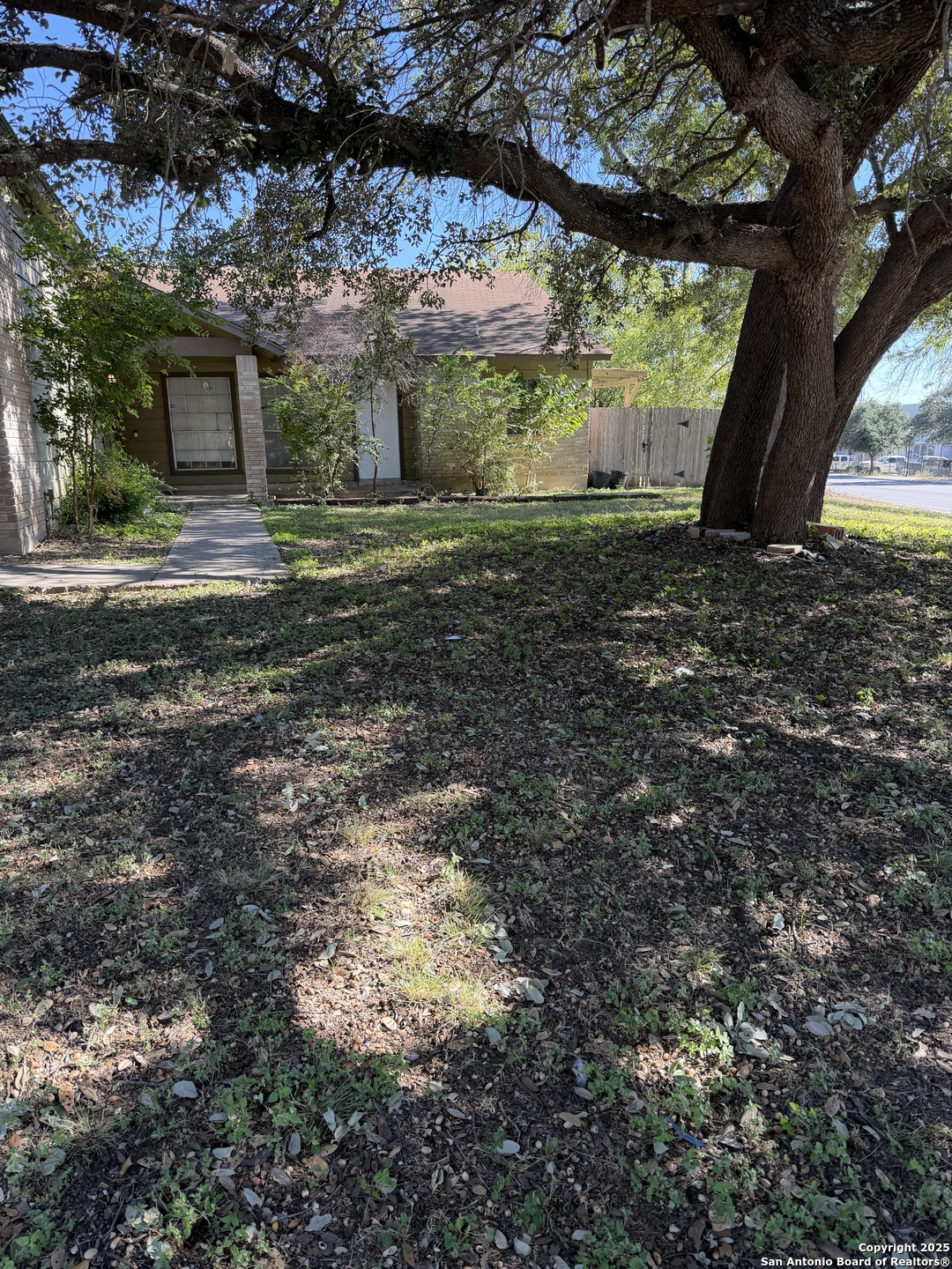12200 Ridge Crown Street San Antonio, TX 78247 - Photo 2 of 20 a view of backyard with large trees