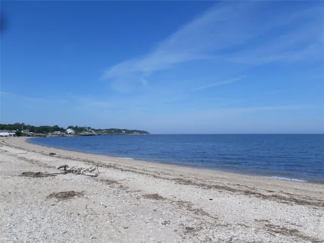 a view of beach and ocean