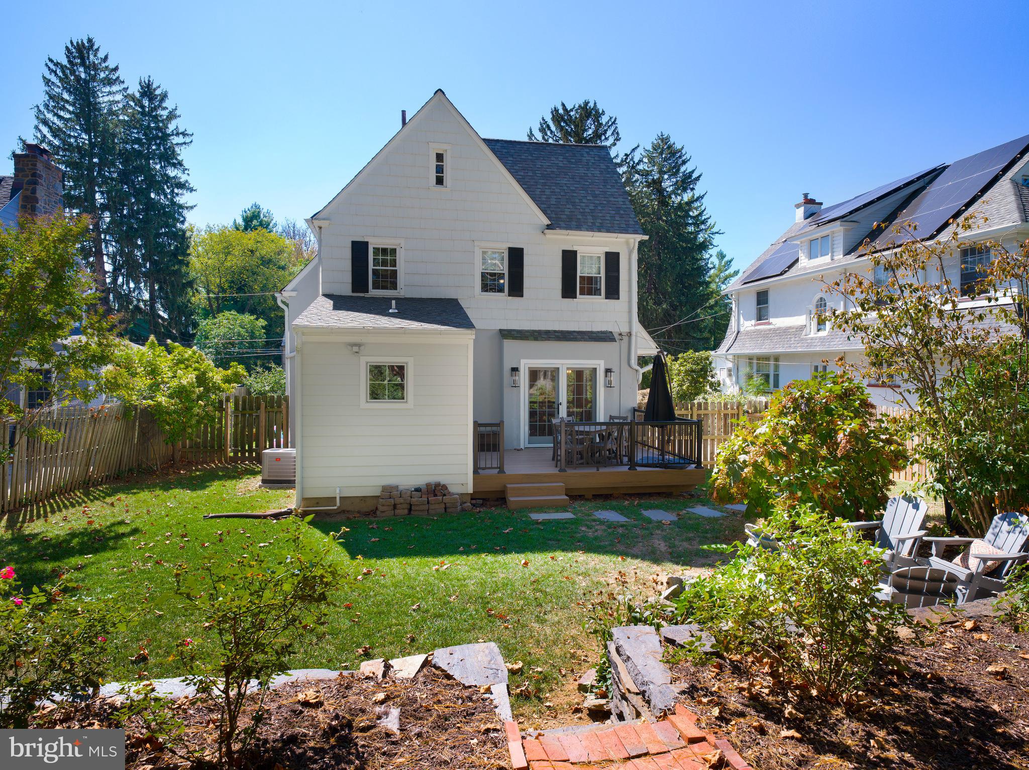11 Shirley Road Narberth, PA 19072 - Photo 39 of 44 a front view of a house with a yard