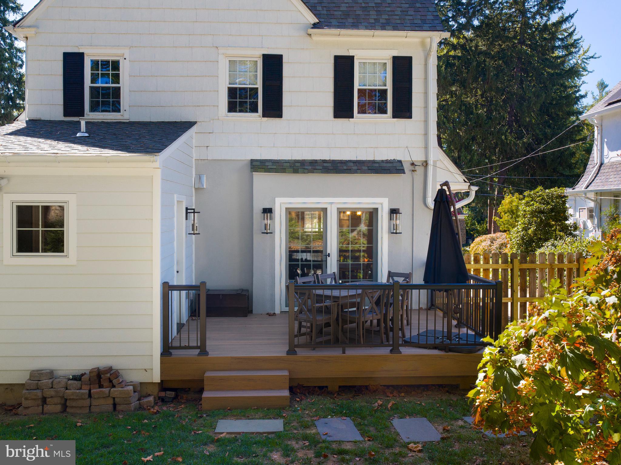 11 Shirley Road Narberth, PA 19072 - Photo 40 of 44 a view of a house with backyard