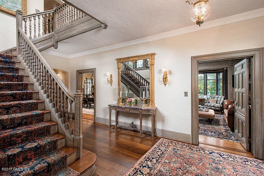 10 Flagler Drive Greenwich, CT 06830 - Photo 2 of 21 a view of entryway livingroom and hall with wooden floor