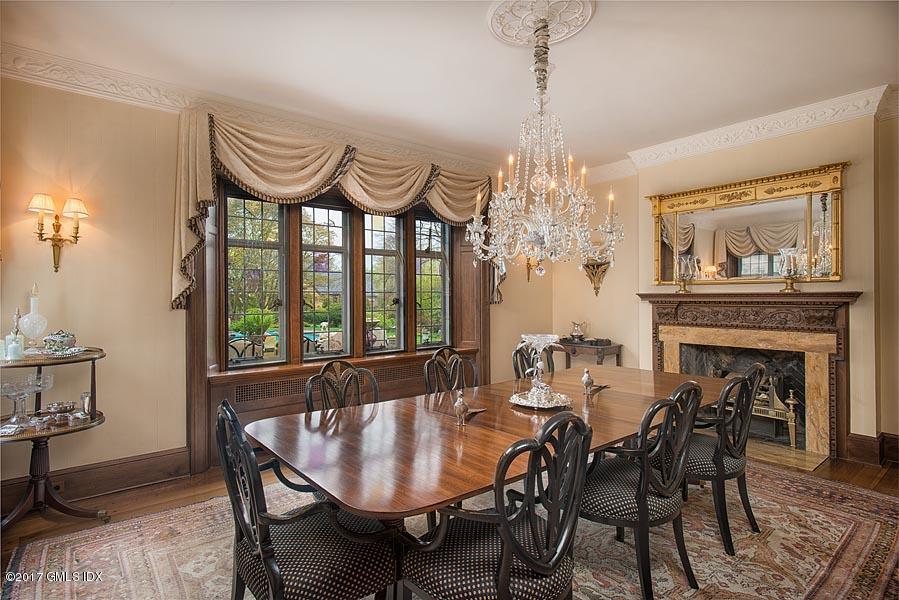 10 Flagler Drive Greenwich, CT 06830 - Photo 5 of 21 a view of a dining room with furniture window and outside view