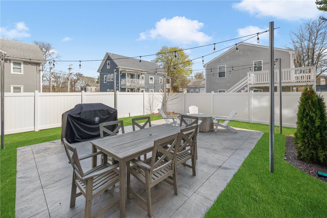 17 Nobert Street, Unit 2 Warren, RI 02885 - Photo 25 of 38 Parklet. Greenery is enhanced.