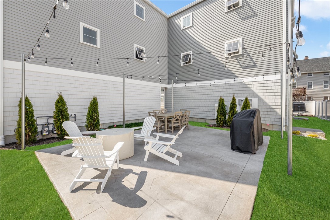 17 Nobert Street, Unit 2 Warren, RI 02885 - Photo 26 of 38 Parklet. Greenery is enhanced.