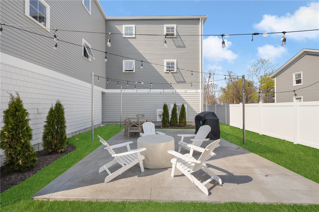 17 Nobert Street, Unit 2 Warren, RI 02885 - Photo 27 of 38 Parklet. Greenery is enhanced.