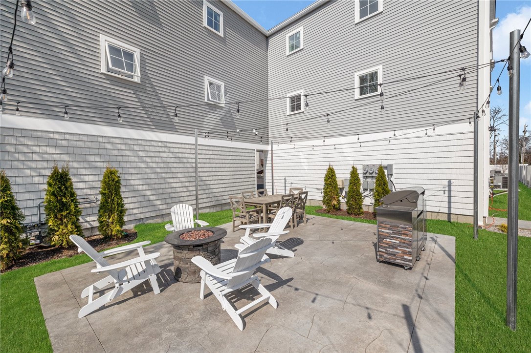 17 Nobert Street, Unit 2 Warren, RI 02885 - Photo 29 of 38 Parklet. Greenery is enhanced.
