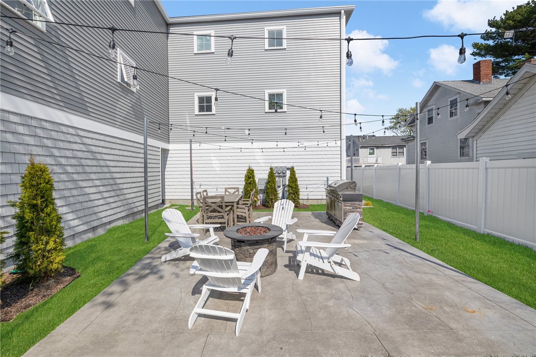 17 Nobert Street, Unit 2 Warren, RI 02885 - Photo 33 of 38 Parklet. Greenery is enhanced.