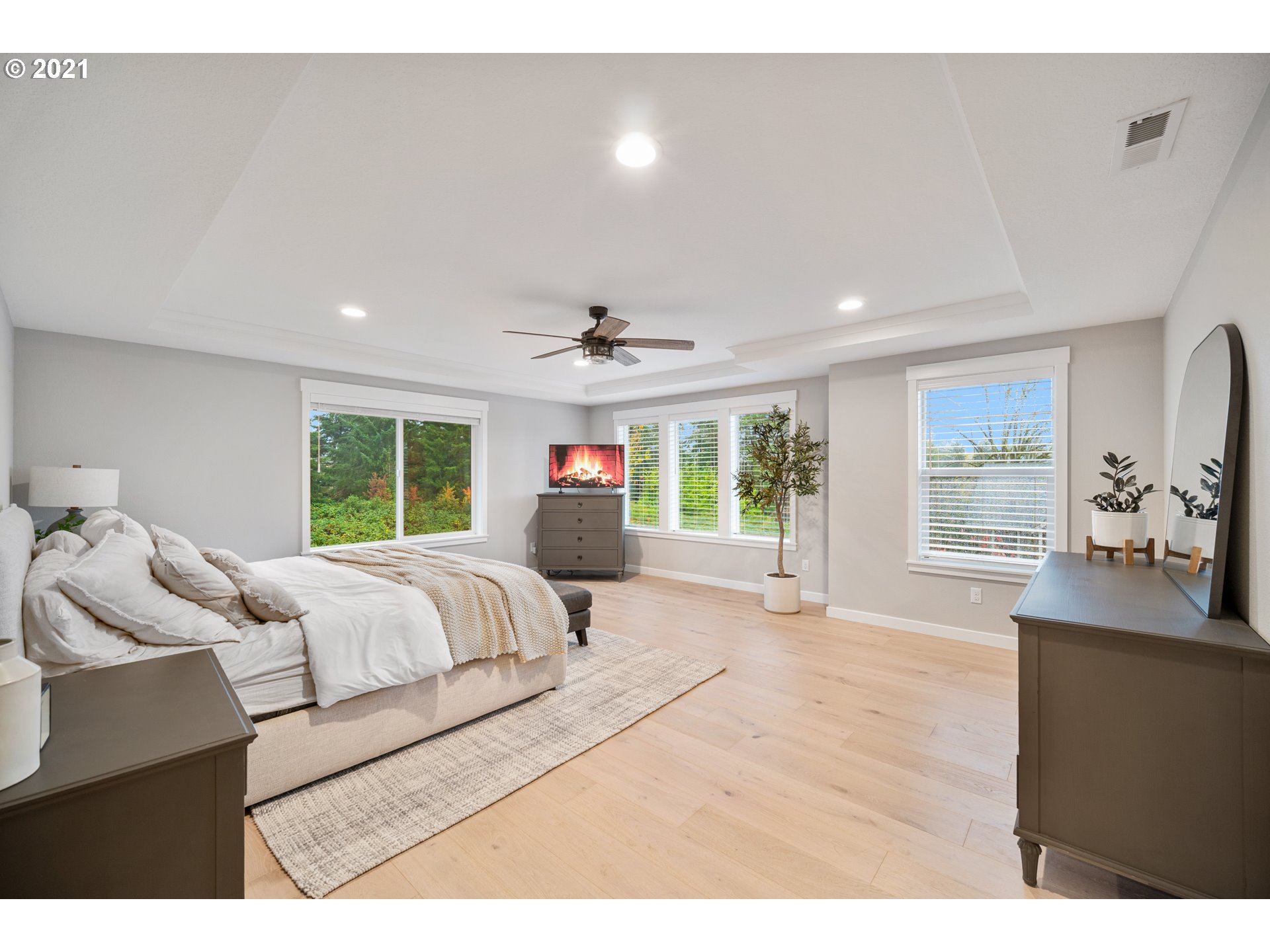 16215 Jada Way Oregon City, OR 97045 - Photo 22 of 32 a bedroom with a large bed and a window