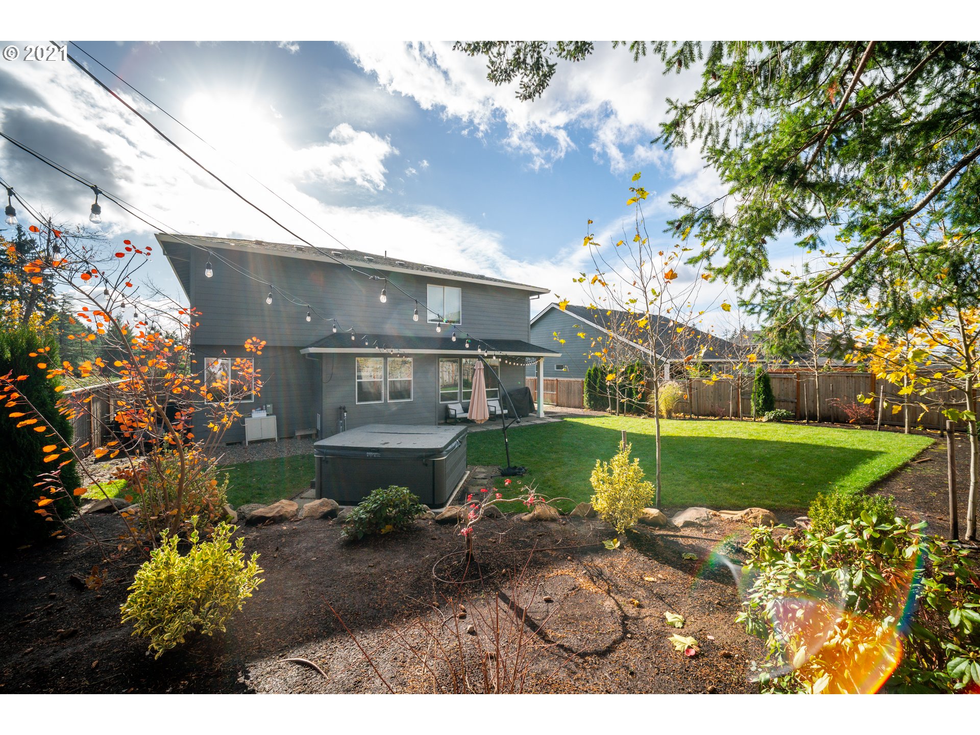 16215 Jada Way Oregon City, OR 97045 - Photo 30 of 32 a view of a house with a yard