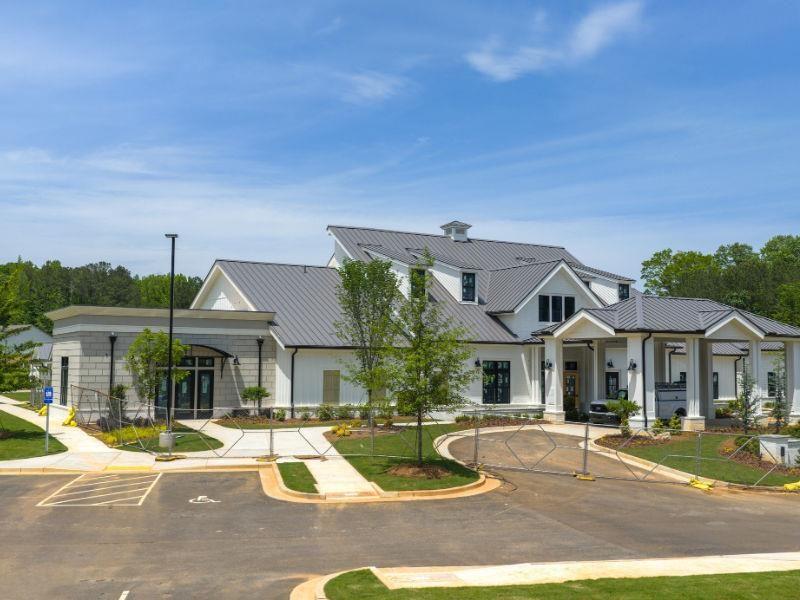 609 Brooke Vw Lane Canton, GA 30115 - Photo 2 of 10 front view of house with a patio