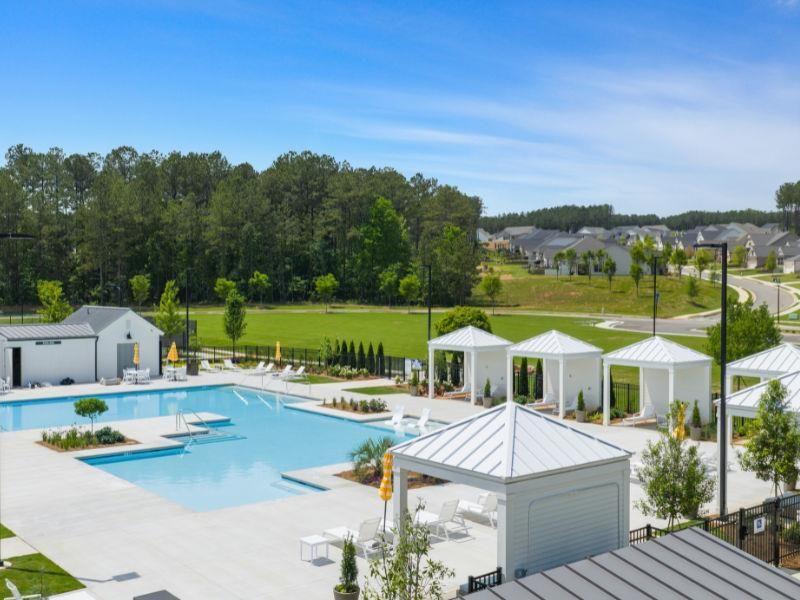 609 Brooke Vw Lane Canton, GA 30115 - Photo 4 of 10 a view of a house with a yard and sitting area