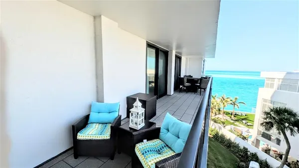 a view of ocean with a nearby beach