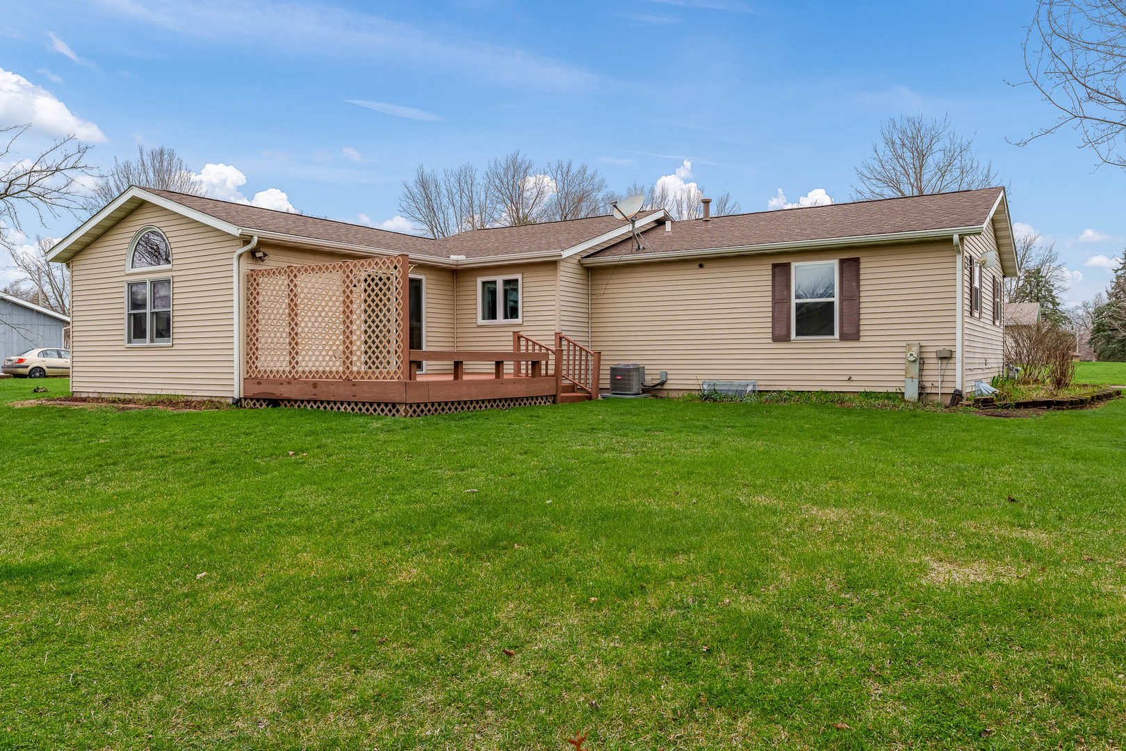 603 Fairview Street Durand, IL 61024 - Photo 2 of 21 a front view of house with yard and outdoor seating