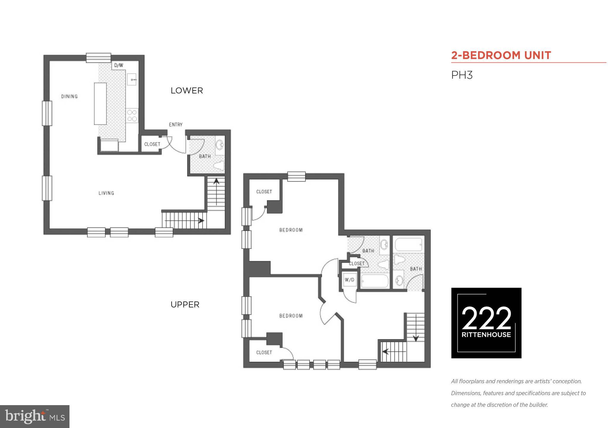 222 West Rittenhouse Square, Unit PH03 Philadelphia, PA 19103 - Photo 1 of 17