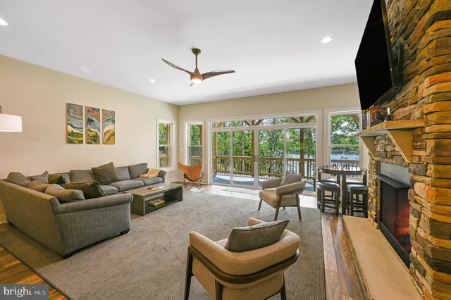 a bathroom with shower