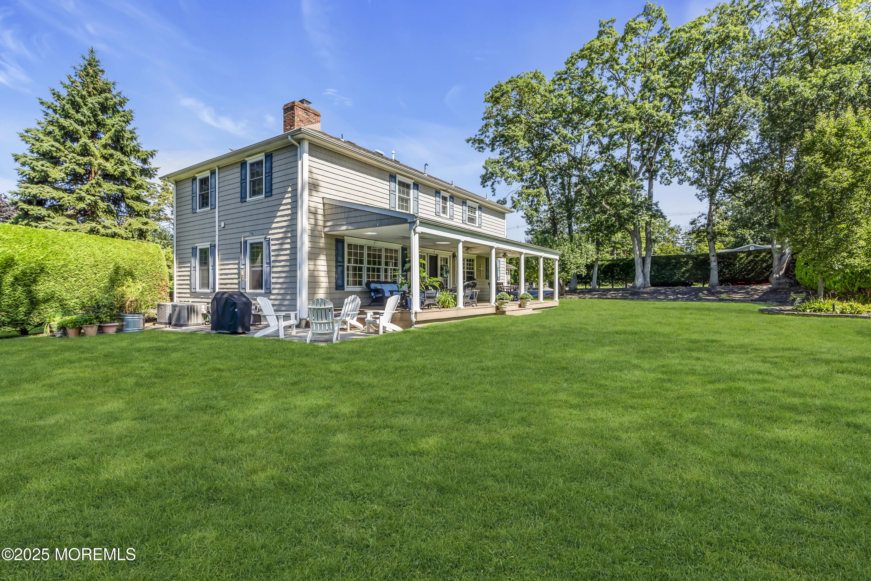 664 Valley Road Brielle, NJ 08730 - Photo 3 of 46 a view of a house with a backyard