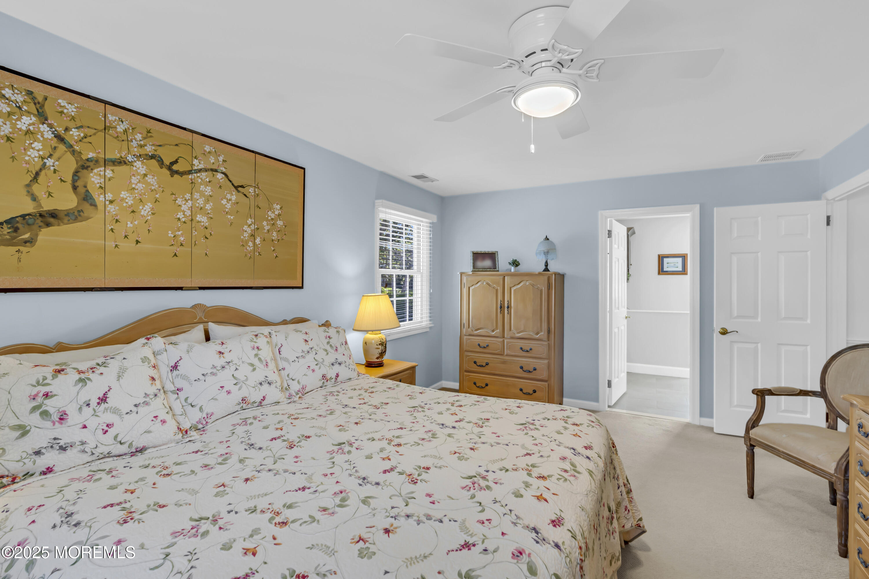 664 Valley Road Brielle, NJ 08730 - Photo 31 of 46 a bedroom with a bed dresser and a window