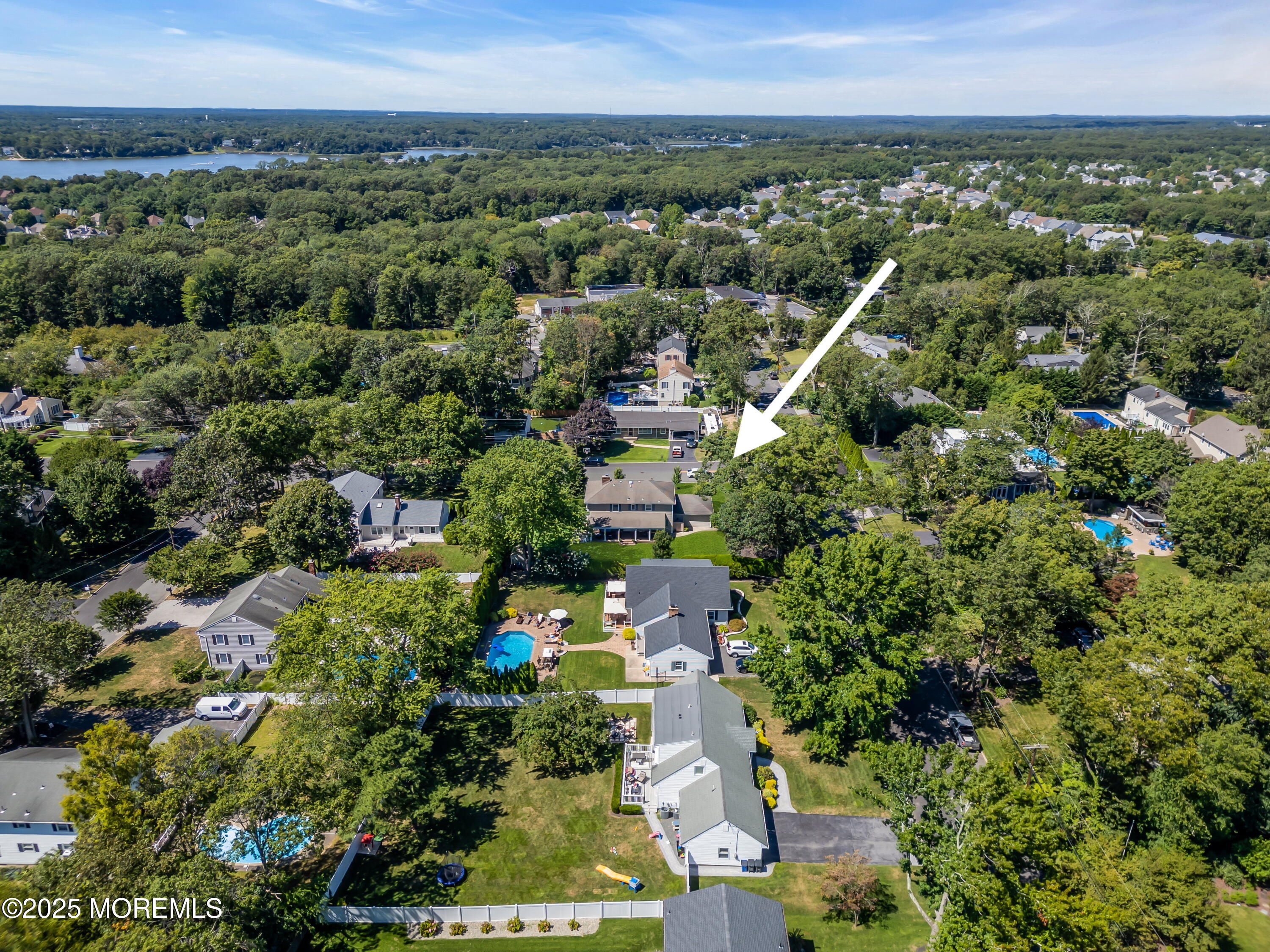 664 Valley Road Brielle, NJ 08730 - Photo 43 of 46 an aerial view of a city
