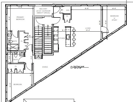 a view of a small space with racks on the wall