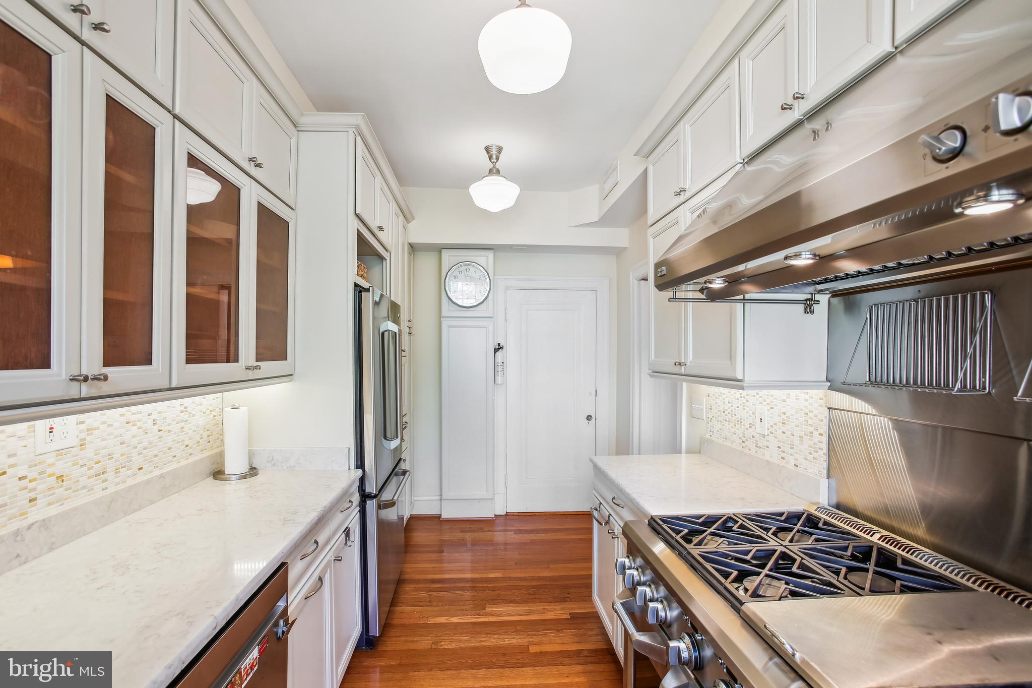 1661 Crescent Place Northwest, Unit 408 Washington, DC 20009 - Photo 23 of 57 School House Pendant Lighting Fixtures & Hardwoods