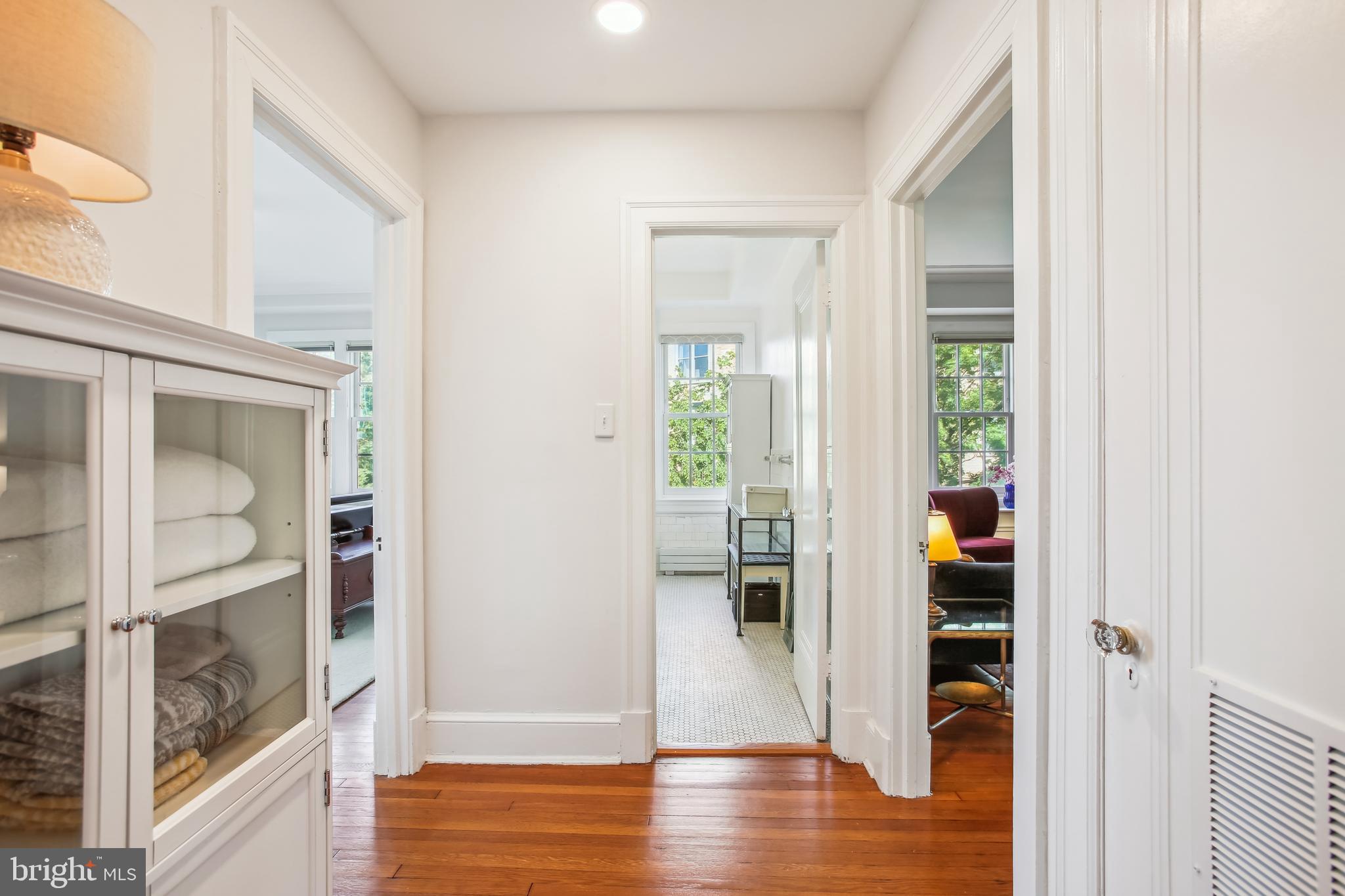 1661 Crescent Place Northwest, Unit 408 Washington, DC 20009 - Photo 36 of 57 Rectangular Hallway joins Private to Public Spaces