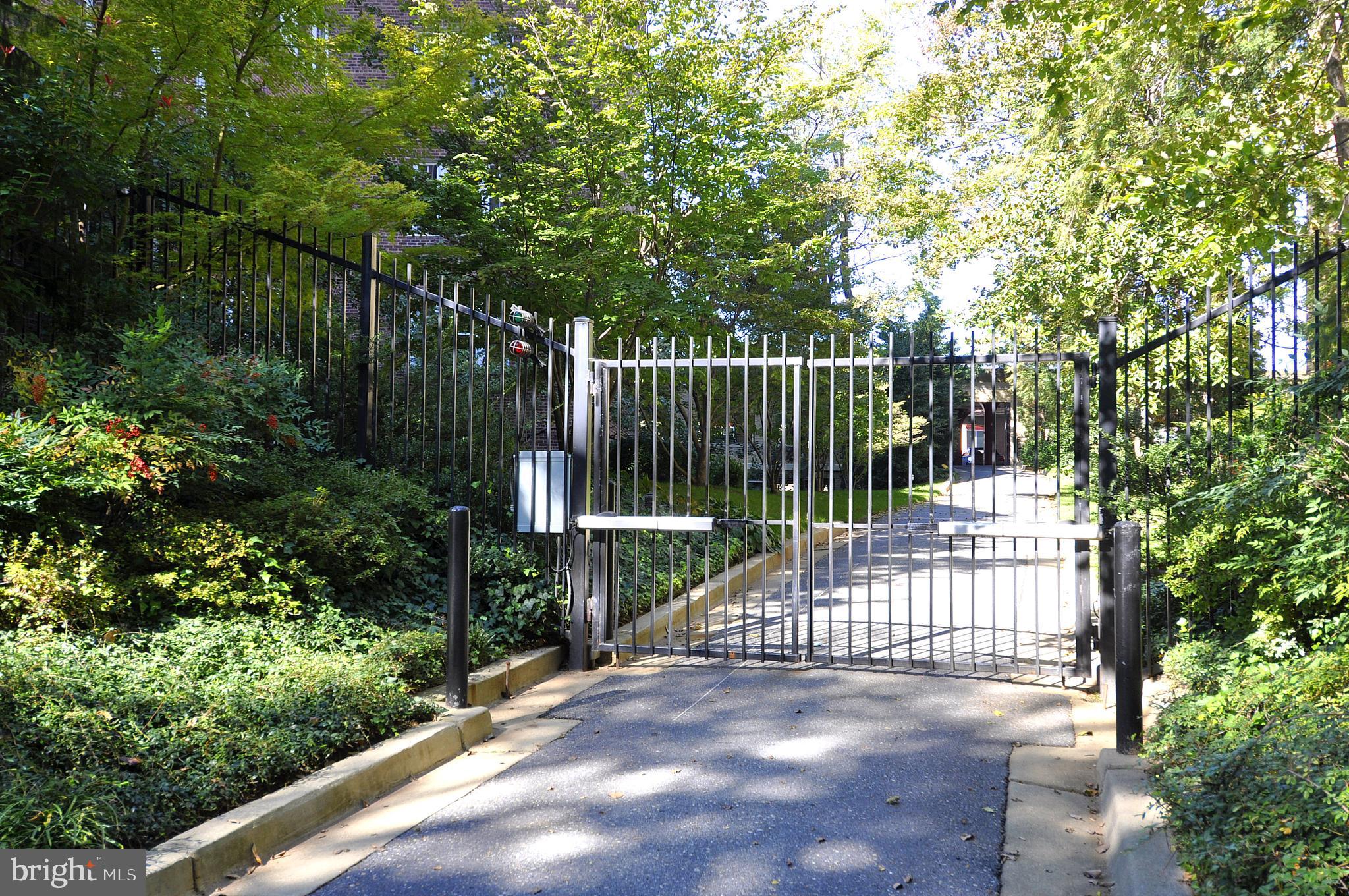 1661 Crescent Place Northwest, Unit 408 Washington, DC 20009 - Photo 52 of 57 Secure Driveway to Leased Parking
