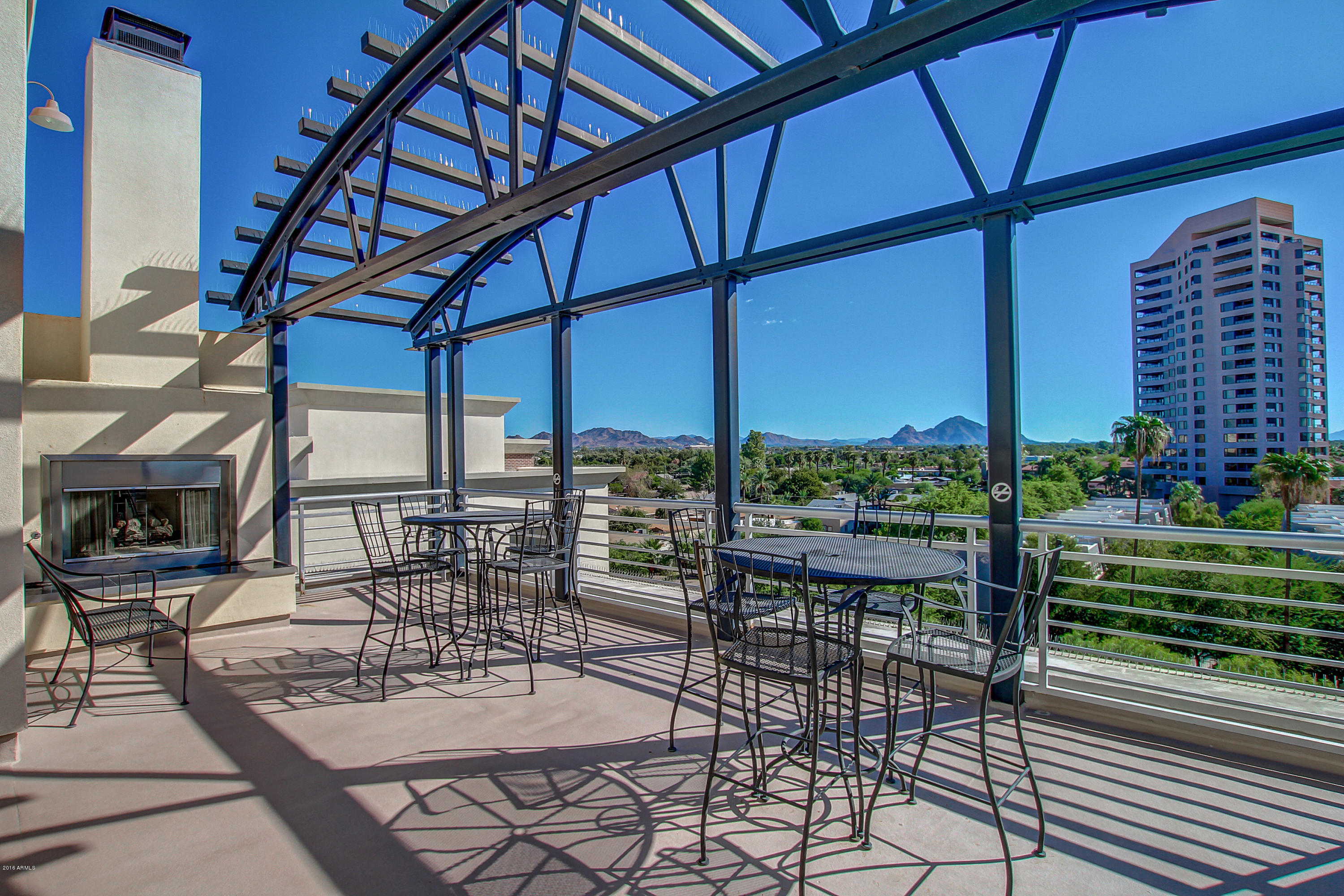 914 East Osborn Road, Unit 214 Phoenix, AZ 85014 - Photo 13 of 14 Rooftop Terrace