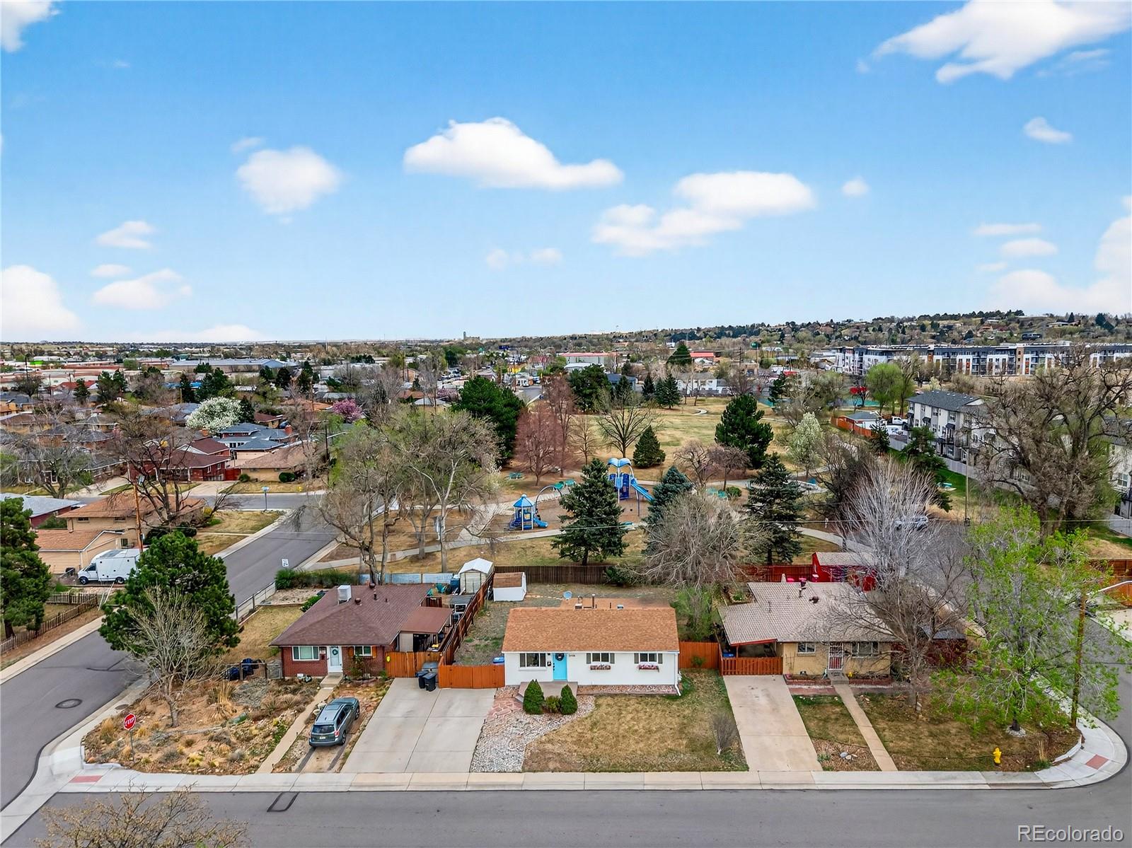 5246 Pierce Street Arvada, CO 80002 - Photo 12 of 30 an aerial view of a city