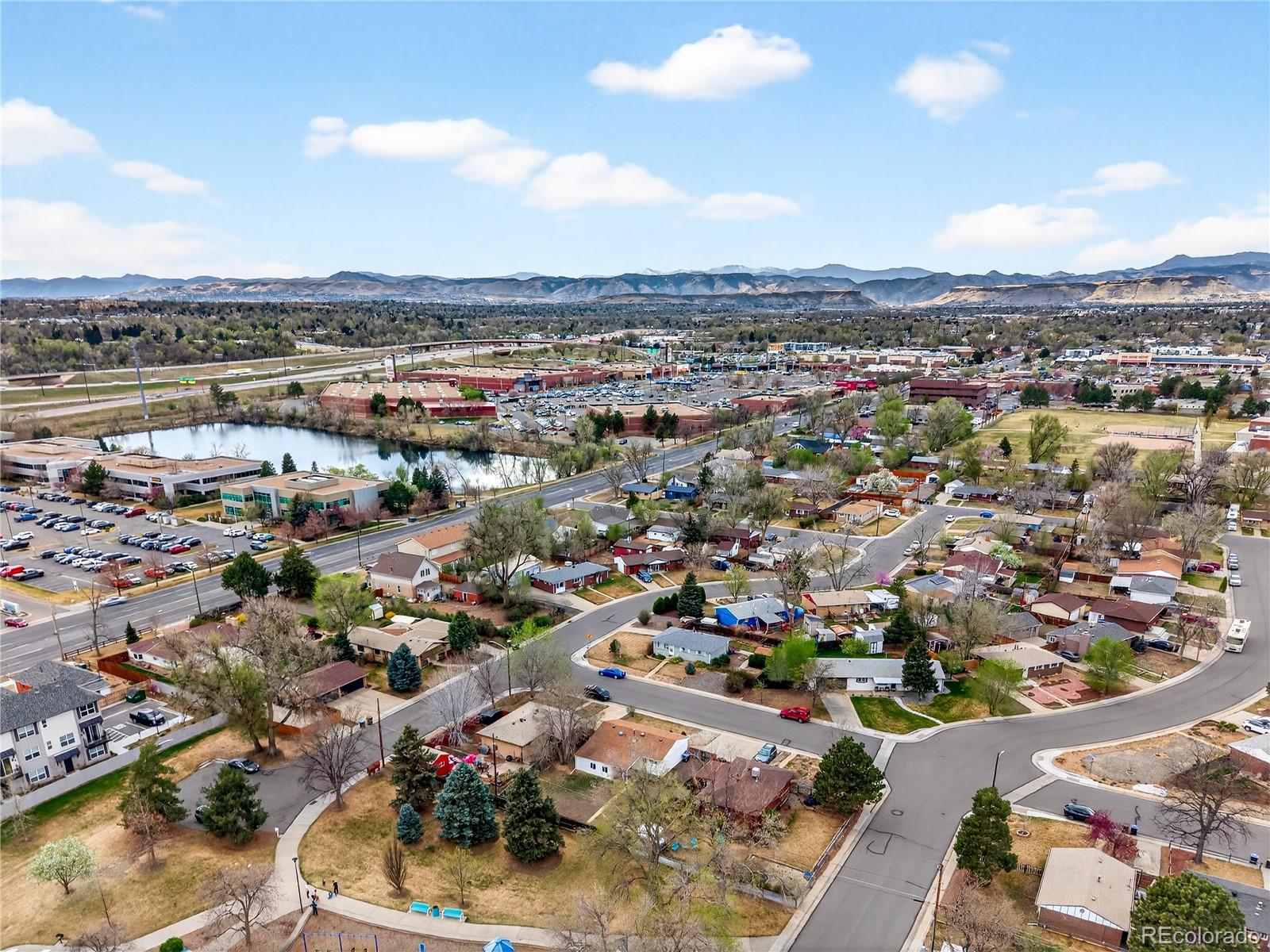 5246 Pierce Street Arvada, CO 80002 - Photo 14 of 30 an aerial view of a city
