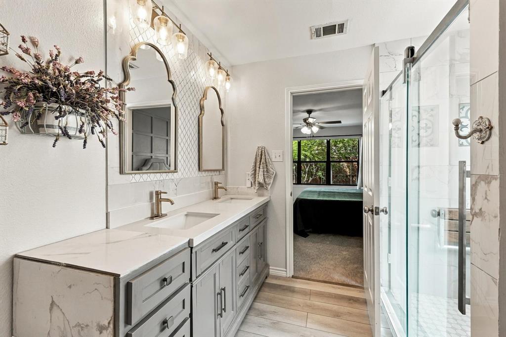 4301 Grassmere Road Fort Worth, TX 76244 - Photo 30 of 40 Updated bathroom.