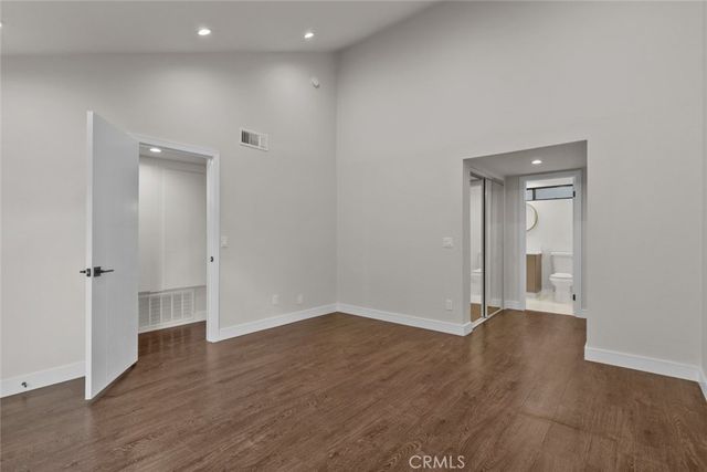 wooden floor in an empty room with wooden floor