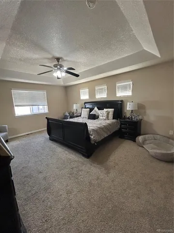 a living room with furniture and window