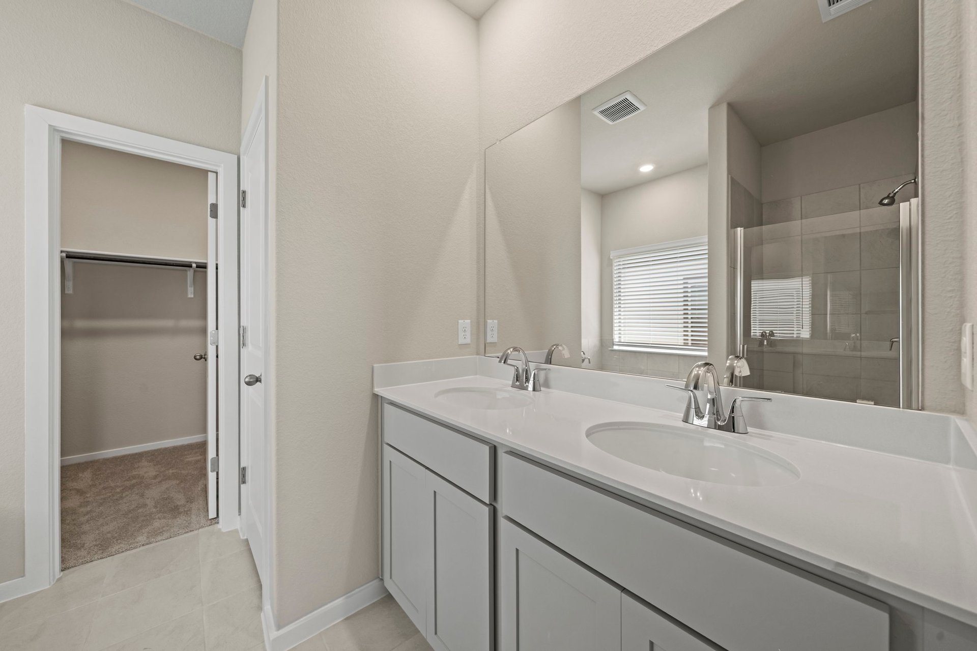 172 Wind Hill Jarrell, TX 76537 - Photo 19 of 30 Primary Bath retreat with dual vanities