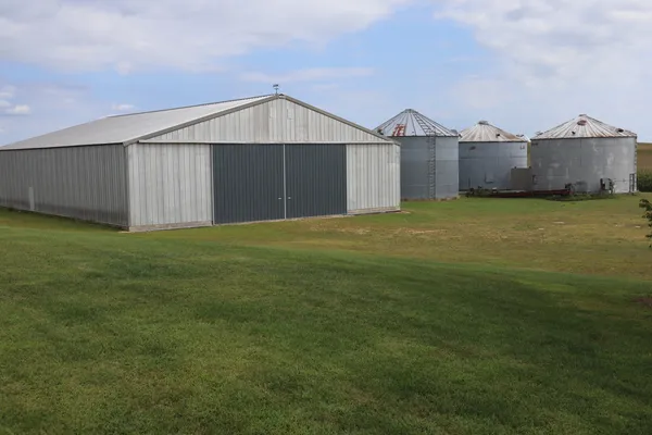 a view of a yard in front of a house with a yard