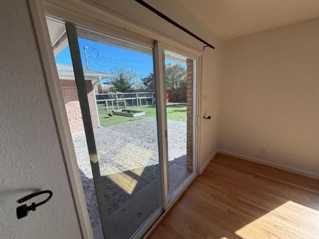 a view of an entryway