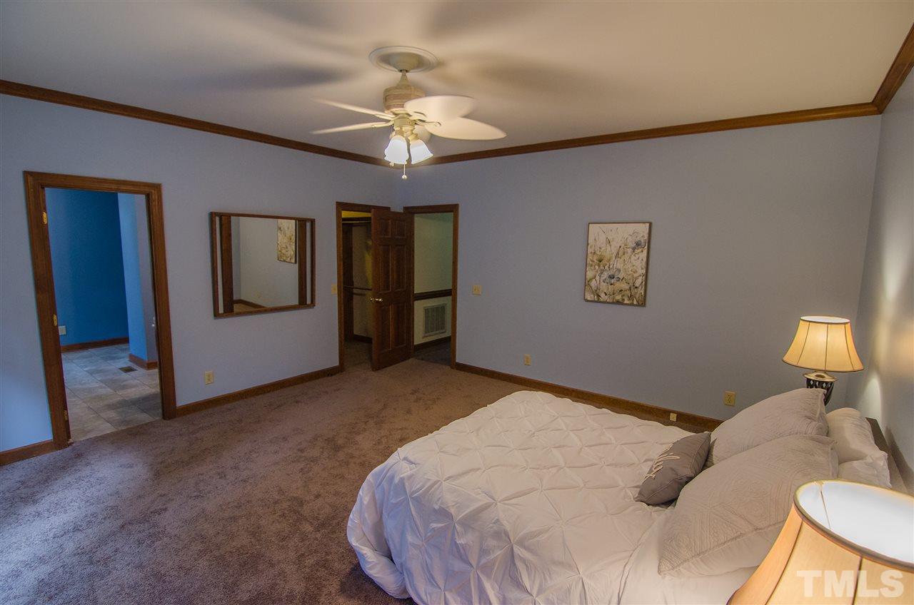 1301 Cool Spring Road Raleigh, NC 27614 - Photo 15 of 25 You can access the walk in closet from the bathroom or the bedroom!