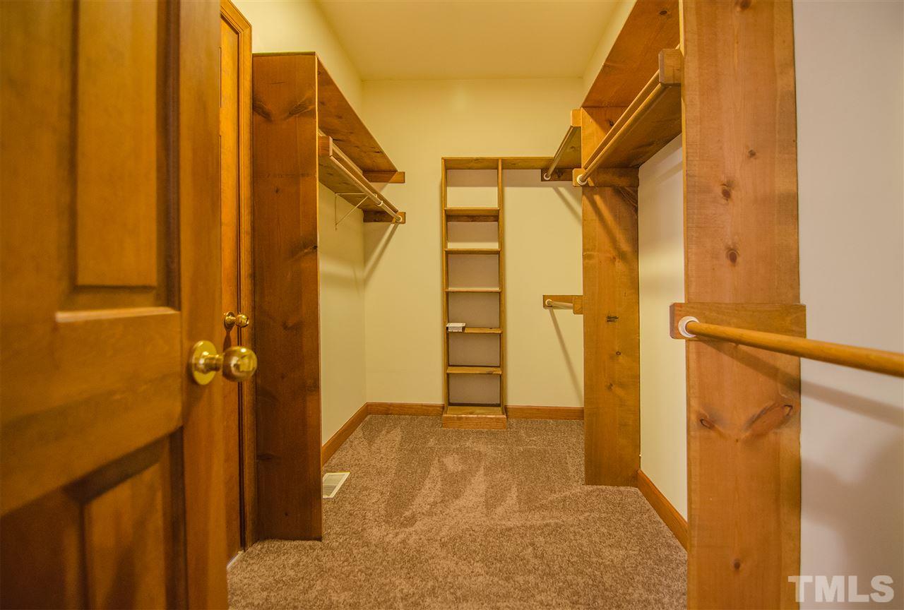 1301 Cool Spring Road Raleigh, NC 27614 - Photo 19 of 25 Roomy walk-in closet with access from the bathroom and the bedroom.
