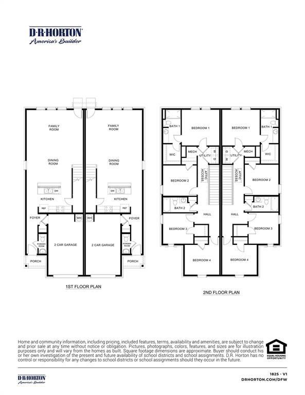 470 Sweet Spring Drive Lavon, TX 75166 - Photo 3 of 3 Floor plan