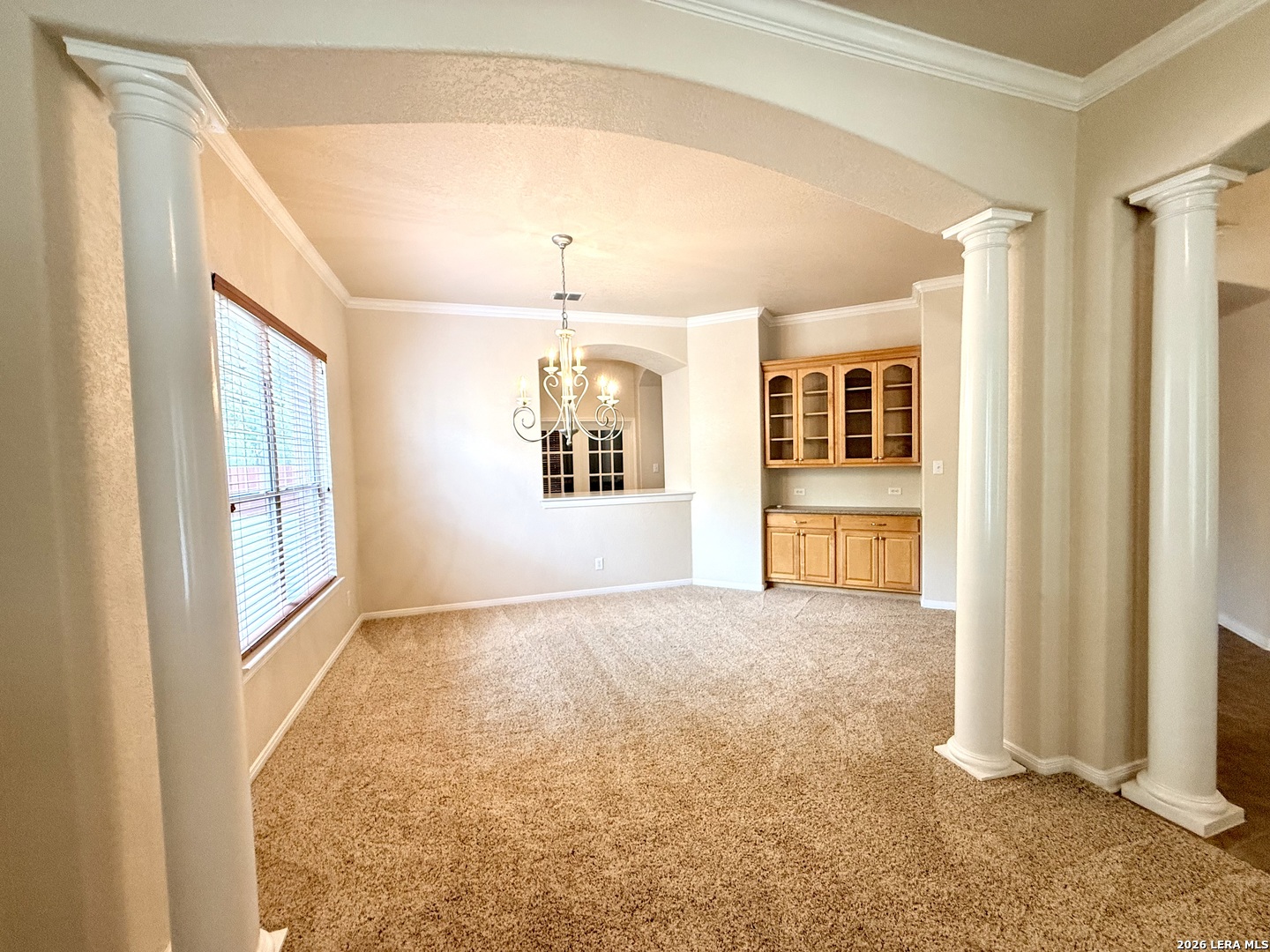 101 Rattlesnake Bluff Boerne, TX 78006 - Photo 5 of 28 a view of an empty room with a window