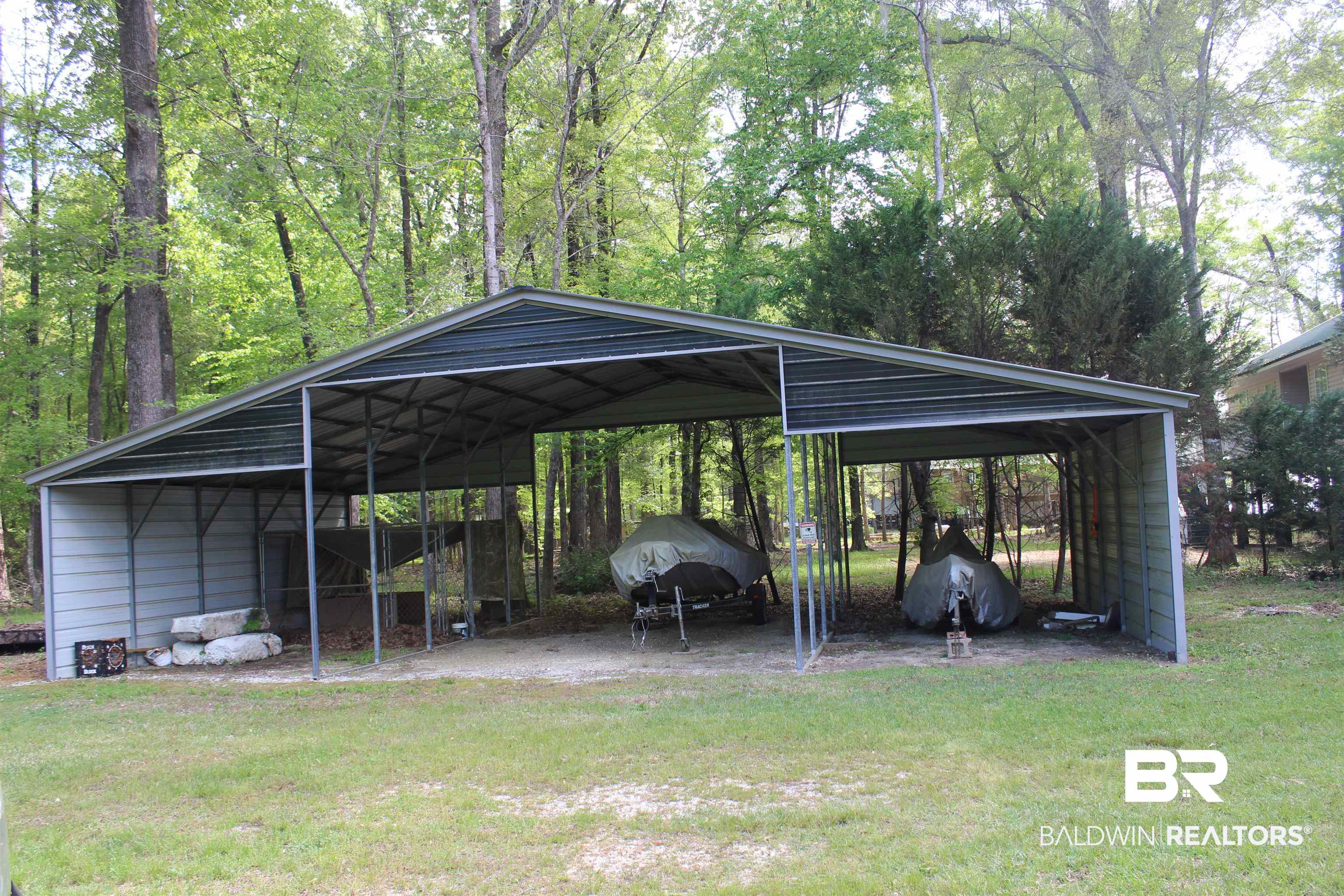 6447 Henderson Road Lowndesboro, AL 36752 - Photo 8 of 22 View of parking with a carport