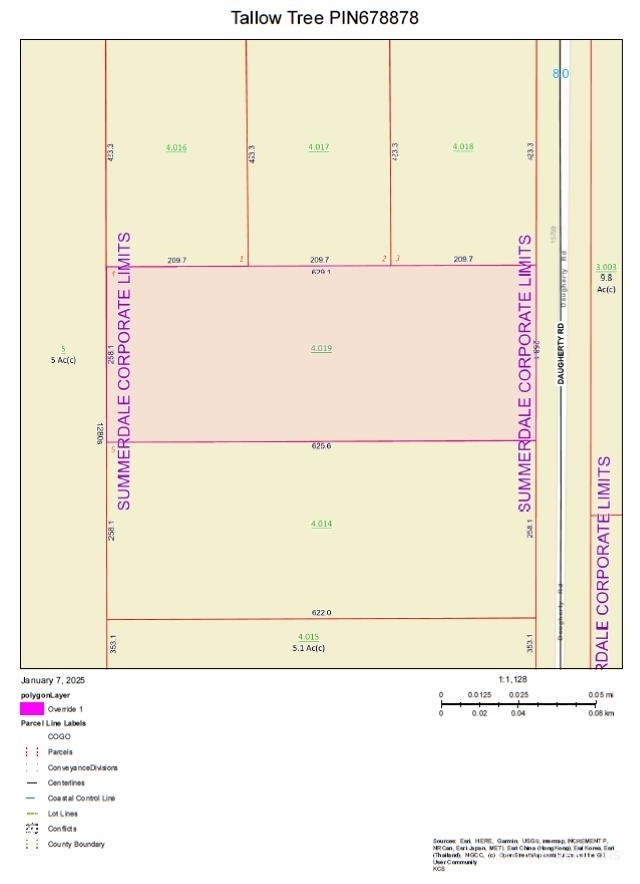 0 Daugherty Road Foley, AL 36535 - Photo 14 of 14 Map